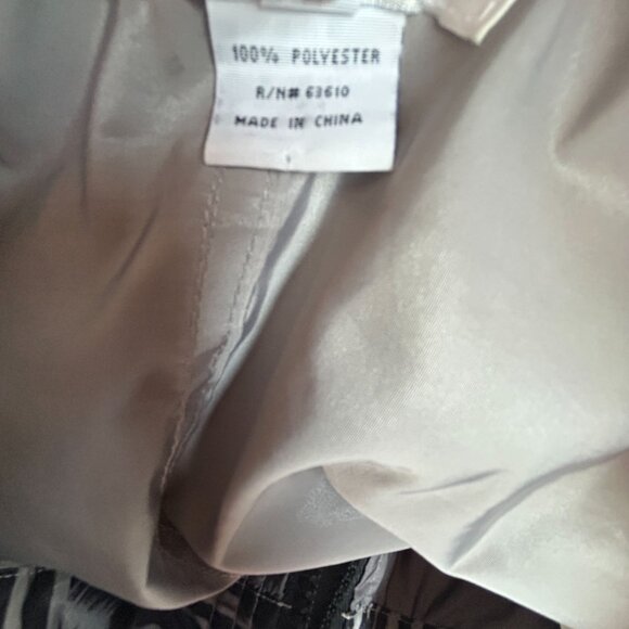 Dorman Womens Zebra Print Button Front Hooded Coat Jacket Medium Gray Pockets - Picture 4 of 11